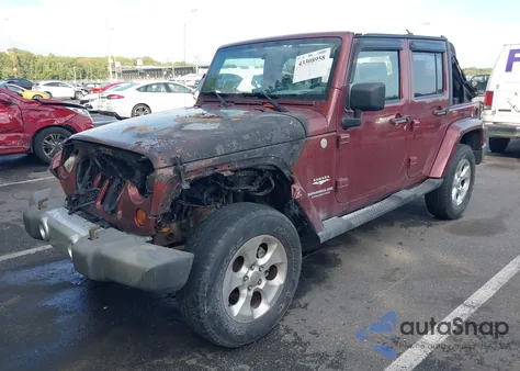 2010 Jeep Wrangler Unlimited Sahara from USA, damaged, VIN 1J4BA5H16AL112439